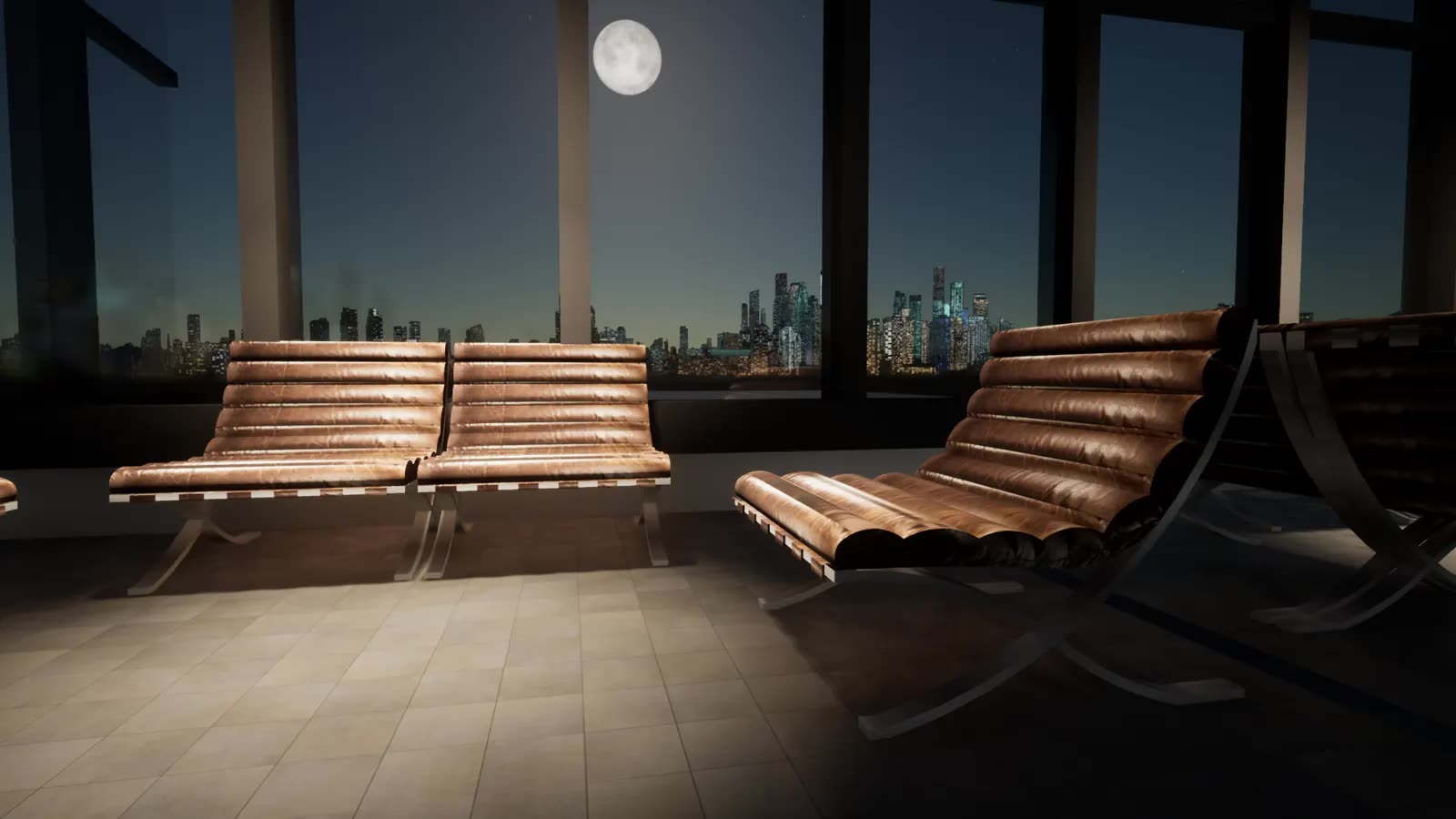 3D interior visualization of the Dallas nightclub concept — image 1 of 14.